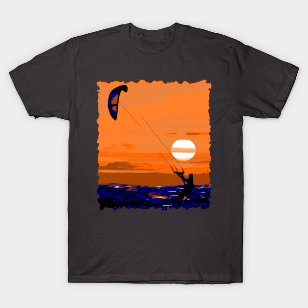 Kiteboarding - Kitesurf - T-Shirt | TeePublic